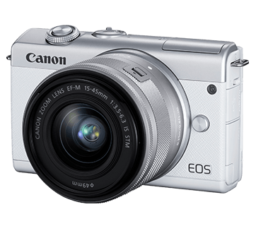 EOS M 數碼相機- EOS M200 連EF-M 15-45mm 鏡頭套裝- 佳能香港